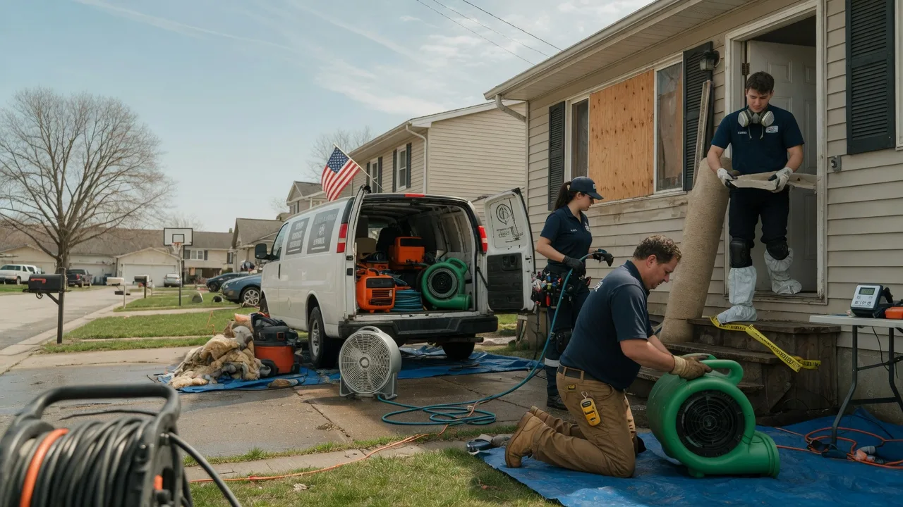 Water Damage Restoration in Gardners, PA near me